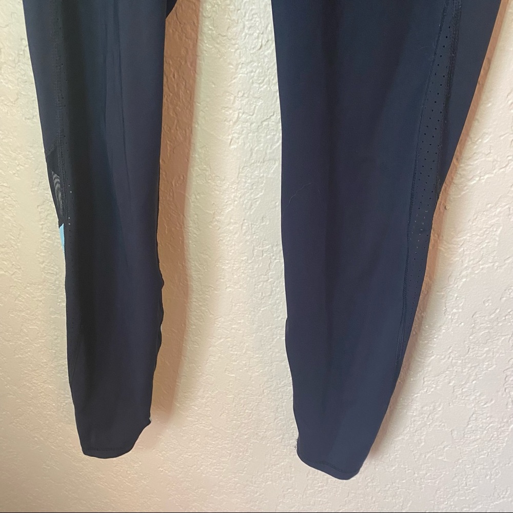 ALALA Heroine Tight Black And Aruba Blue 7/8 Leggings Size Small - Picture 6 of 15